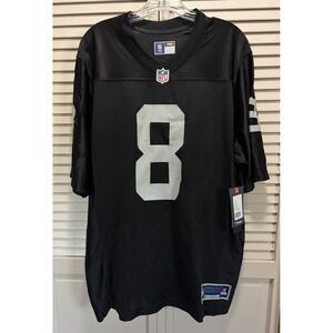 Pro Line Fanatics NFL On Field Raiders #8 Jacobs Jersey‎ Size L Black/Gray Lic